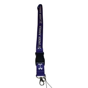 Under Armour Purple Breakaway Lanyard Keychain ID Badge Phone Strap